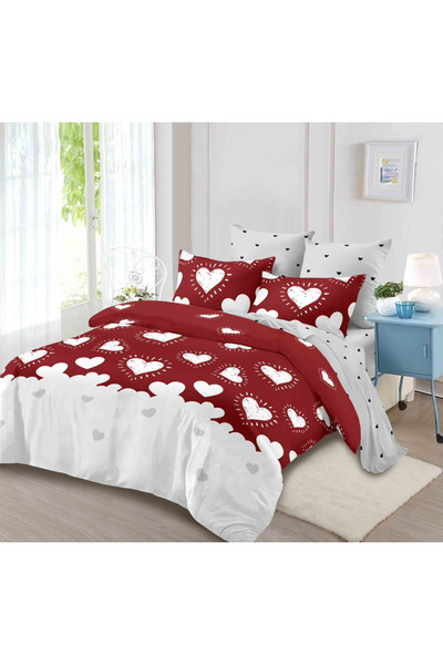 Inovius Fine Cotton Bed Linen 6 Pieces with Elastic - CPL198