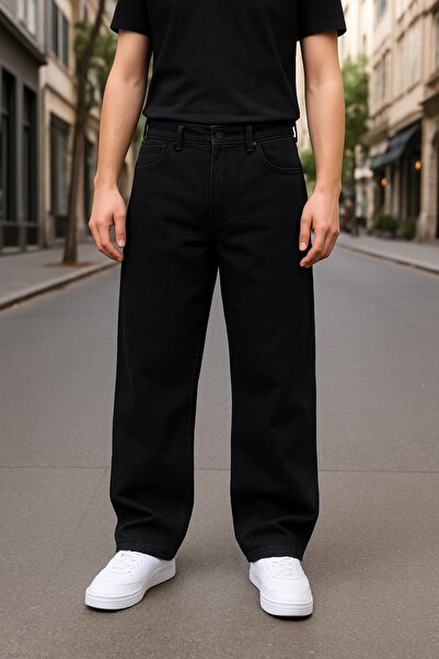 oraystore Ανδρικό τζιν παντελόνι με φαρδιά εφαρμογή