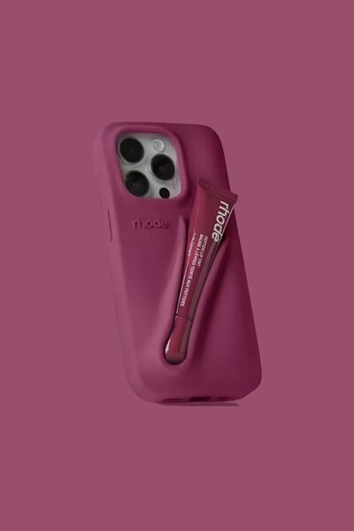 NEFFO iPhone 11 Uyumlu Summer Lip Case – Ruj Bölmeli Şeffaf Rujlu Telefon Kıl...