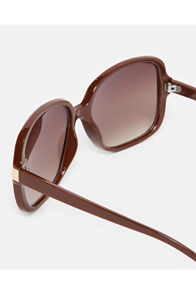 REDTAG Women Brown Oversize Sunglasses