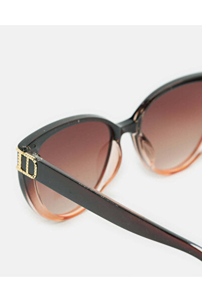 REDTAG Women Brown Cat Eye Sunglasses