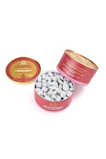 Holy Great Monastery of Vatopedi Mount Athos Tămâie, Sfânta Mare Mănăstire Vatopedi Muntele Athos, Parfum de Trandafir, 100g