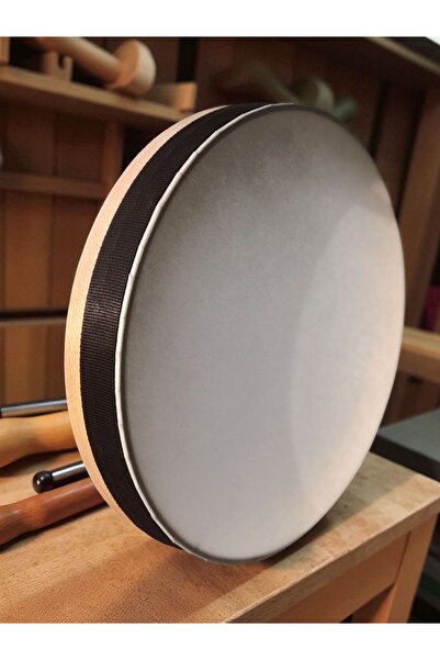 bağlamacı DMD İthal Deri 14 İnç (40.6 cm) Bendir – 6.5 cm Derinlik, Paslanmaz...