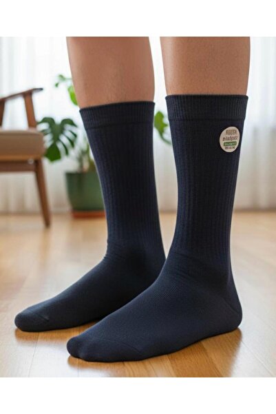 Miyakidsworld Men's Bamboo Half Socks Sport/Breathable Seamless Soft Textured Socks (Pack of 5)