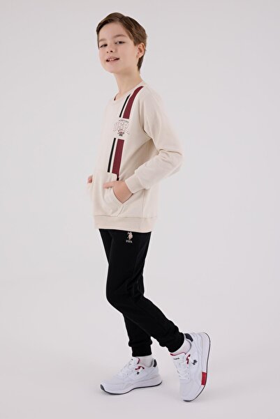 U.S. Polo Assn. Boys' Tracksuit Set Three Yarns Without Shardon