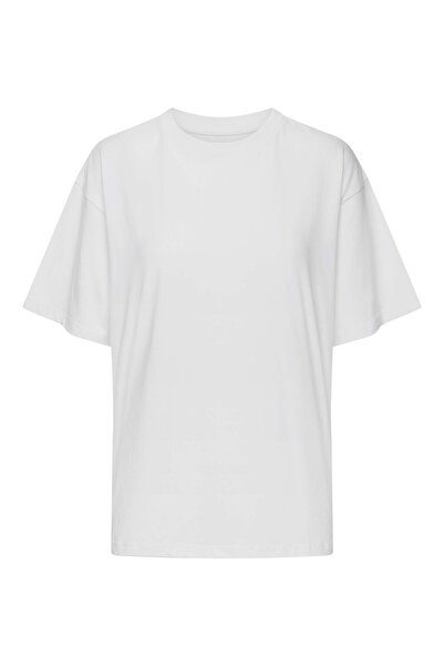 ESOTIQ BLOOVII Women's Oversize T-Shirt Lightweight Relaxed Fit 100% Cotton Breathable | Jal