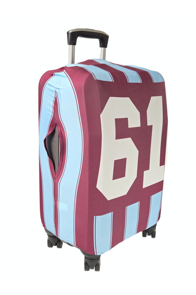 MY SARACİYE (My # 141 Trabzon) Case for Luggage Burgundy-Blue-Cabin Size