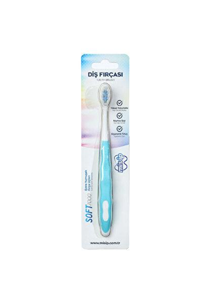 Mis İp فرشاة أسنان ناعمة من سلسلة 7000 - ناعمة للغاية