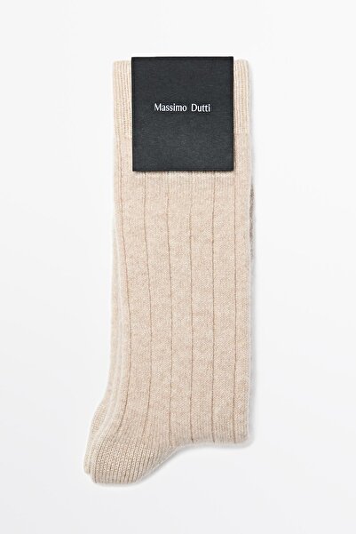 Massimo Dutti Kaşmir karışımlı çorap