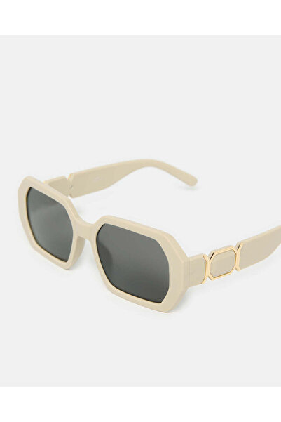 REDTAG Women Beige Wayfarer Oversized Sunglasses