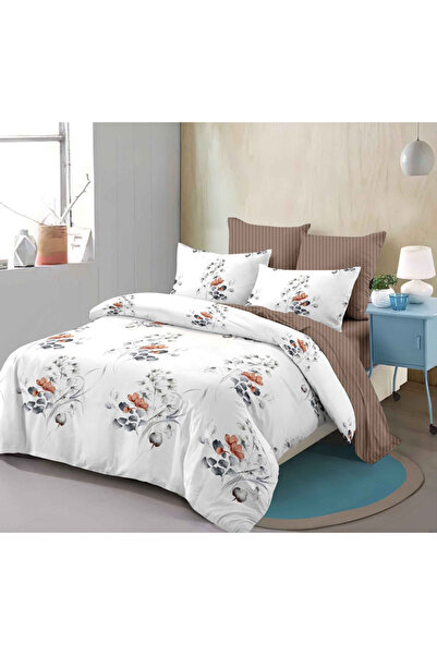Inovius Fine Cotton Bed Linen 6 Pieces with Elastic - CPL182
