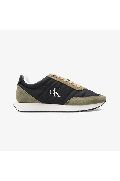 Calvin Klein Retro Runner Lace Up Kadın Siyah Sneaker