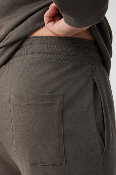 First Touch Cotton Circular Neck Long Sleeve Men's Pajama Set