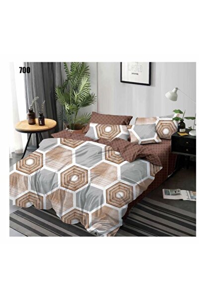 Inovius Fine Cotton Bed Linen 6 Pieces with Elastic - PUC60