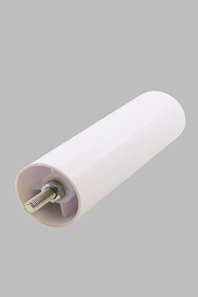 MH MiniHediye Furniture Sofa Armchair Base Heightening Riser M8 Bolt-On Incediş Support Leg Feet White 12cm