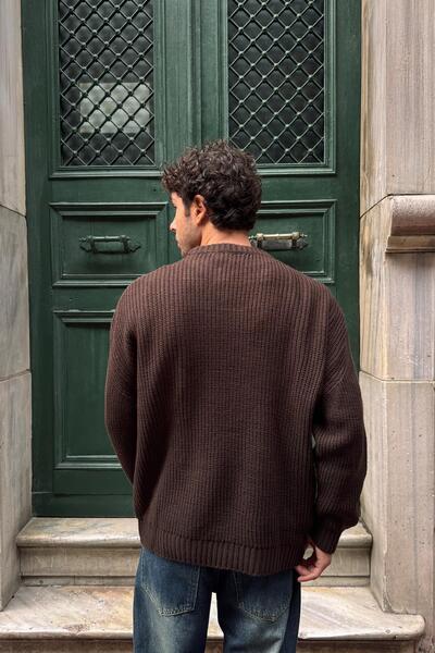 Flaw Wear Ribbed Knitwear Sweater