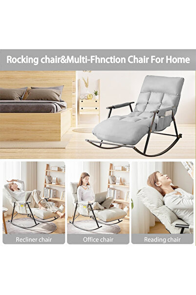 Sumkyle Comfy Chair For Bedroom with Multi-level adjustment Living Room Chairs outdoor Patio Furniture