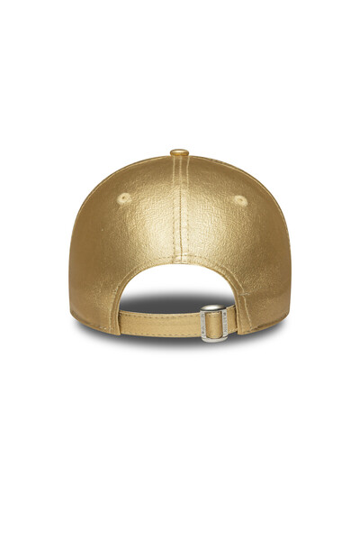 NEW ERA New York Yankees Kadın Mlb Metalik Altın 9FORTY Ayarlanabilir Şapka