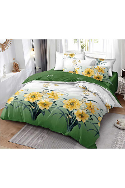 Inovius Fine Cotton Bed Linen 6 Pieces with Elastic - PUC66