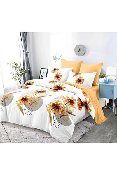 Inovius Fine Cotton Bed Linen 6 Pieces with Elastic - DNA145