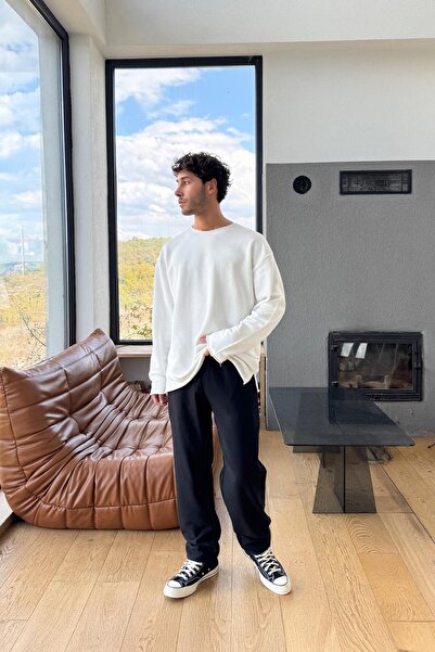 Flaw Wear Basic Elastic Waist Sweatpants