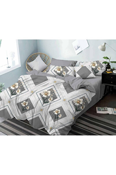 Inovius Fine Cotton Bed Linen 6 Pieces with Elastic - PUC51