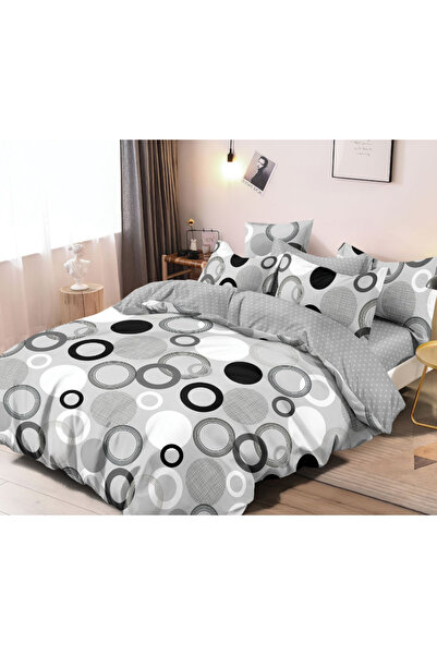 Inovius Fine Cotton Bed Linen 6 Pieces with Elastic -PUC21