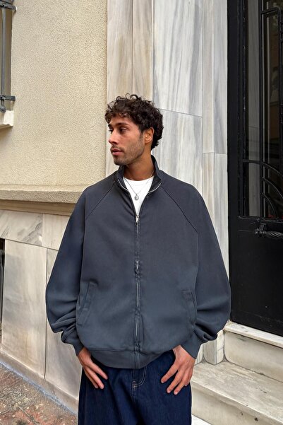 Flaw Wear Basic Zip Sweatshirt