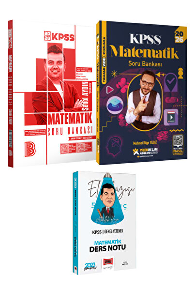 Yargı Yayınları Benim Hocam Yayınları 2026 KPSS | Şenol Aydın+Mehmet Bilge Yı...