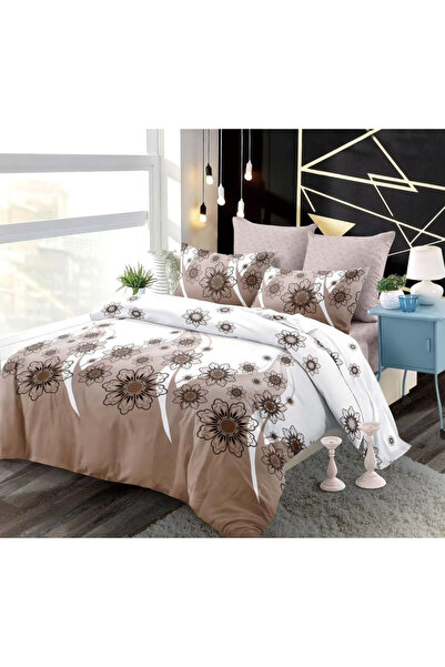 Inovius Fine Cotton Bed Linen 6 Pieces with Elastic - CPL215