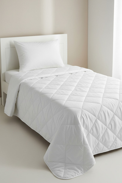 YUNUSOĞLU HOME Single Quilt - Microfiber Fabric - Luxury Quilt 155X215 cm