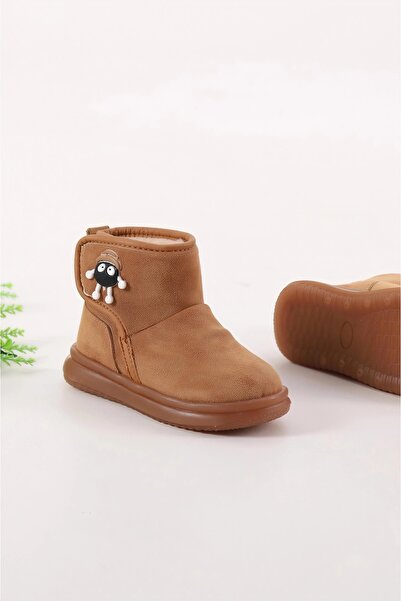 Walked Wsc071 Αντιολισθητικές μπότες για κορίτσια με βάση σιλικόνης με κορδόνια που κολλάνε με τον κόσμο, εσωτερικά εξολοκλήρου βελούδινες