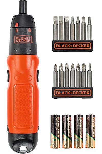 Generic BLACK+DECKER Battery Powered Cordless Screwdriver, Orange/Black, A707...