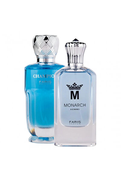 Fariis Set de 2 parfumuri pentru bărbați: Champion 100 ml + Monarch 100 ml