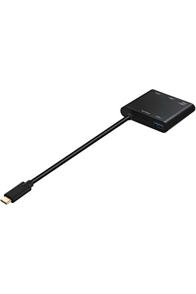 Hama 135729 4-in-1 USB-C Multiport Adapter for 2x USB 3.1, HDMI and USB-C