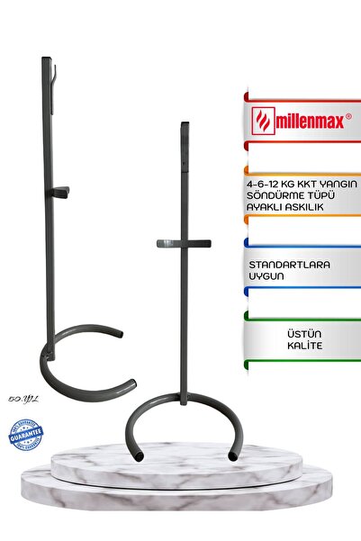 Millenmax Ayaklı Yangın Söndürme Tüpü Standı