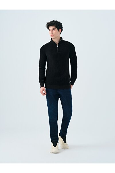 Loft Ανδρικό πουλόβερ Lf2037257 ΑΝΘΡΑΚΙΤΙΚΟ ΜΕΛΑΝΤΖ