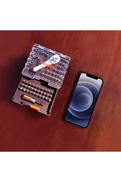 Generic Inwell 58 Piece Screwdriver Bit Set – 1/4" Drive Mini Ratchet Wrench & Sockets (Premium S2)