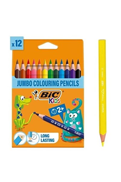 Bic Creioane colorate Evolution Triunghiulare P/12, BIC, multicolore