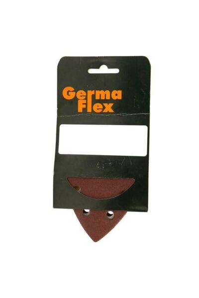 GERMA FLEX Set de 5 discuri abrazive cu arici și găuri triunghiulare, P120, 9...