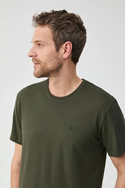 First Touch Modal Cotton Circular Neck Short Sleeve Men's Pajama Set