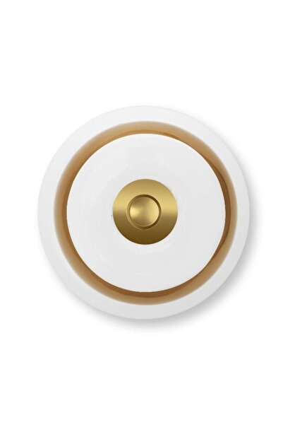 Pip Studio Suport lumânare metalic, alb-auriu, 24 cm, colecția Love Birds,