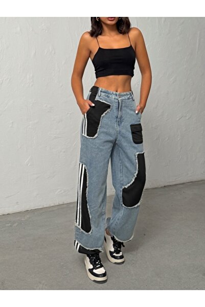 ADAMODA.RO Τζιν καμπάνα με ρυθμιζόμενο τελείωμα