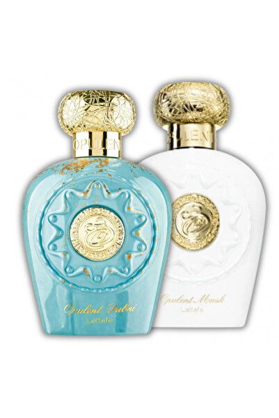 lattafa Pack of 2 women's perfumes: Opulent Dubai 100ml + Opulent Musk 100ml