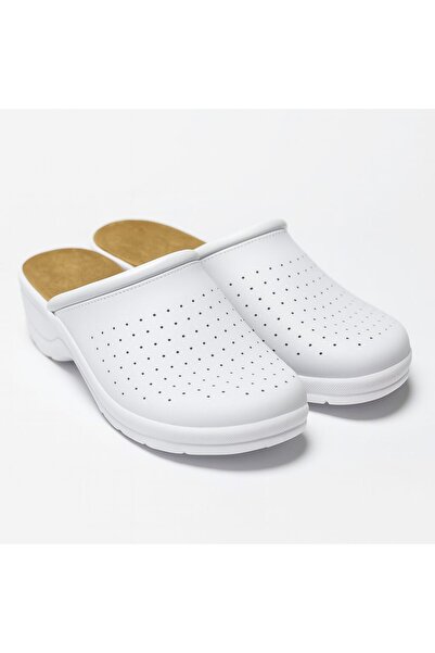 Tesa GoldenFit Unisex medical clogs, white