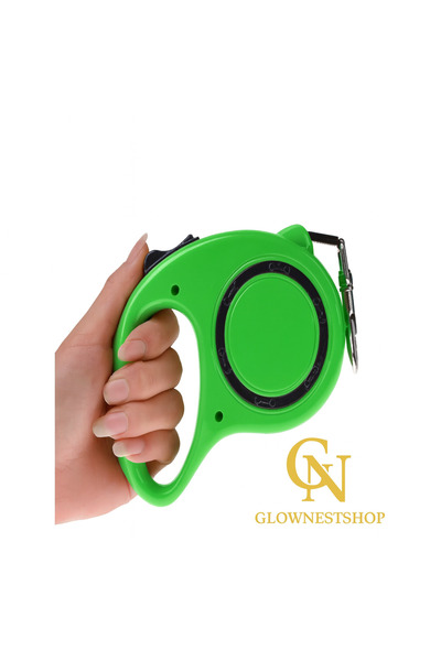 GlowNestshop Automatic Extending Dog Collar 3 METERS