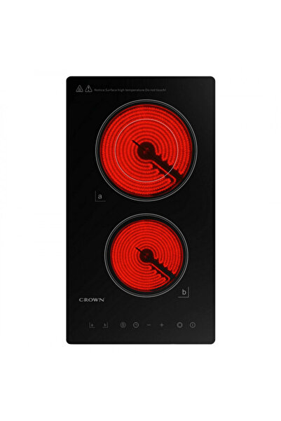 Crown Plită încorporabilă cu zonă extensibilă VCP 32D, 3000W, Temporizator, P...