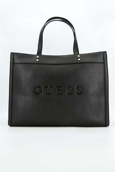 Guess Women's Bag Made of Black -Leather