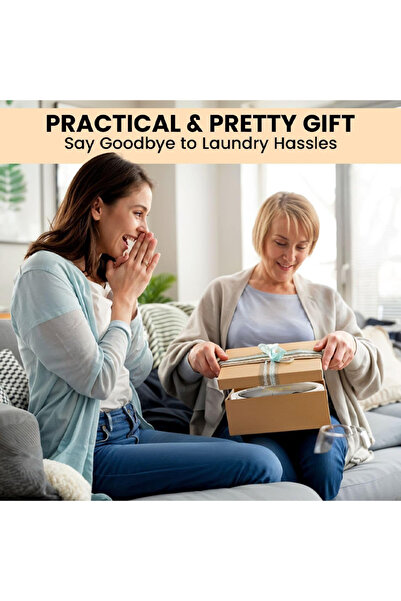 Sumkyle Washing Machine, 8L Portable Washing Machine with Drain Basket Underwear,Mini washer