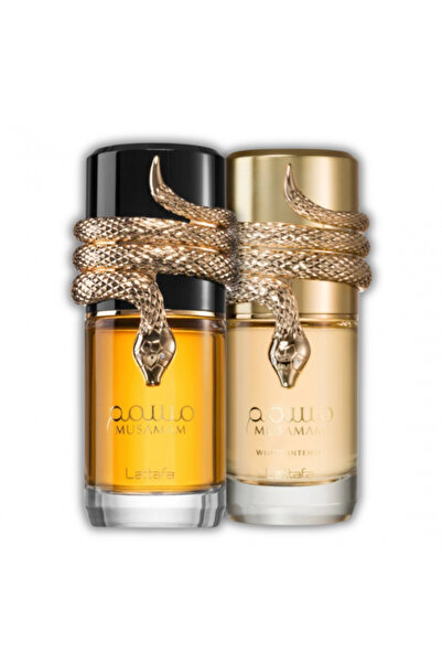 lattafa Pack of 2 unisex perfumes: Musamam 100ml + Musamam White Intense 100ml